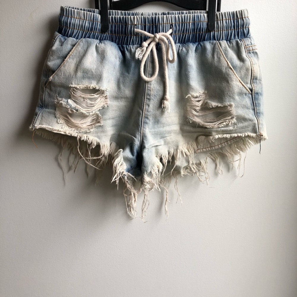Jean shorts